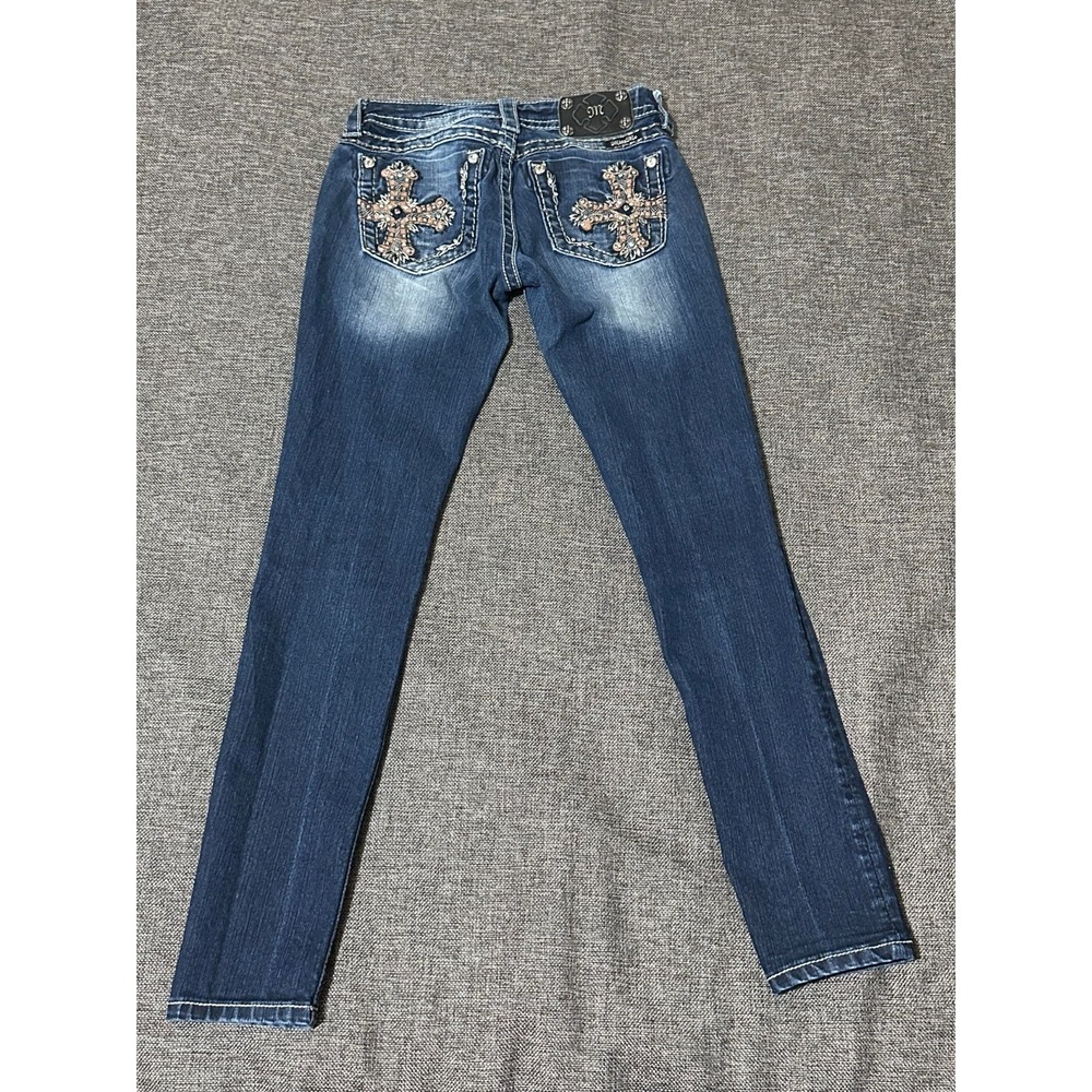 Miss Me Women's 26 Signature Rise Skinny Jeans‎ - Picture 8 of 9